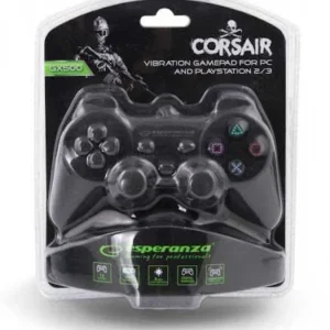 Pad Przewodowy do PC, PS2, Ps3 Esperanza GX500