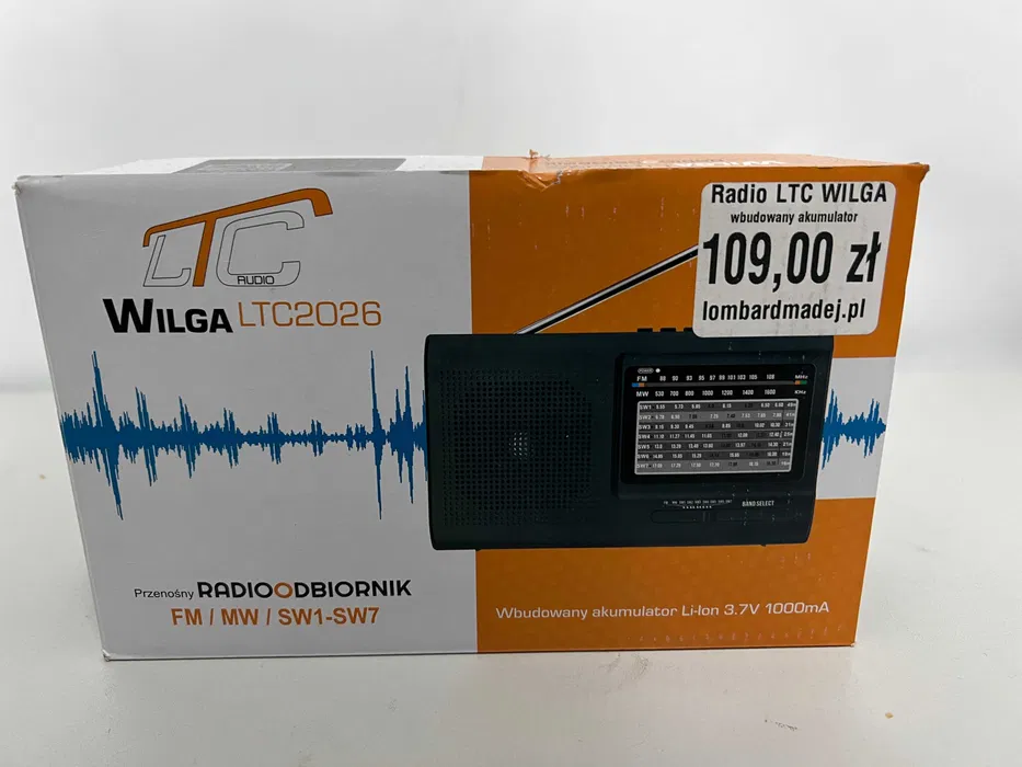 Radio Przenośne z Akumulatorem LTC Wilga * NOWE * GW24