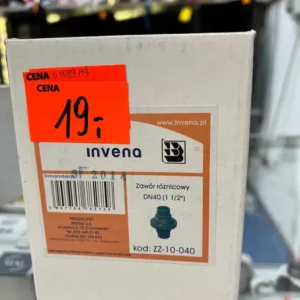 Zawór Różnicowy DN40 1 1/2" ZZ-10-040 * NOWY