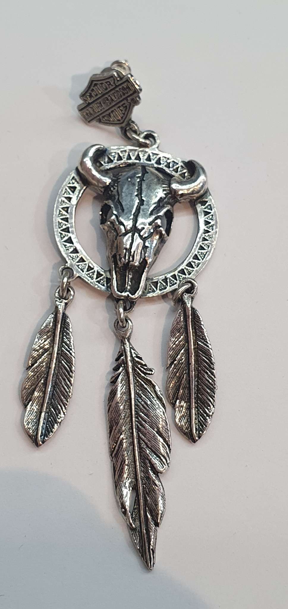 Kolczyki srebrne 21,72 g. Harley-Devitson - komismadej.pl Gorlice - obrazek 2