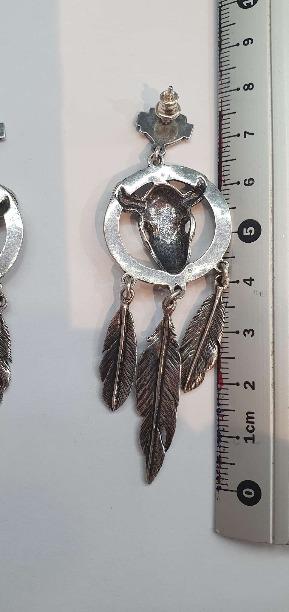Kolczyki srebrne 21,72 g. Harley-Devitson - komismadej.pl Gorlice - obrazek 5