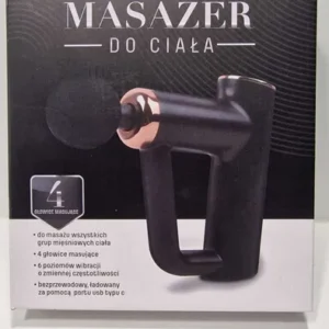 NOWY bezprzewodowy pistoletowy masażer do ciała 25W | Czeladź
