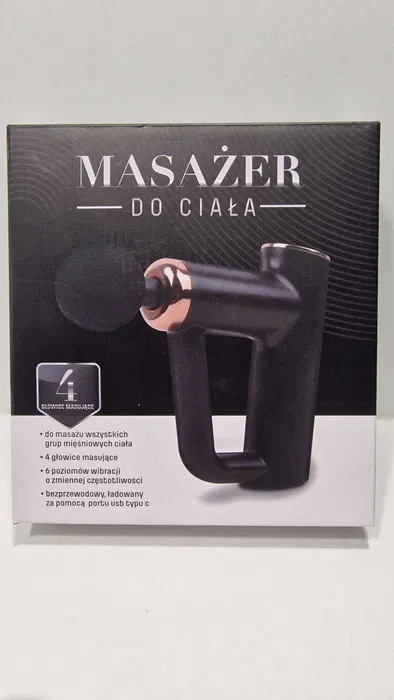 NOWY bezprzewodowy pistoletowy masażer do ciała 25W | Czeladź