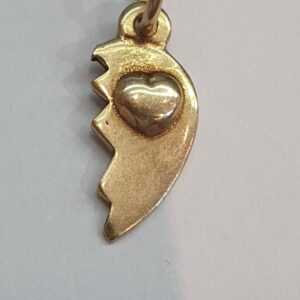 Wisiorek złoty 14 k /585/ 0,6 g. - Gorlice Mickiewicza -