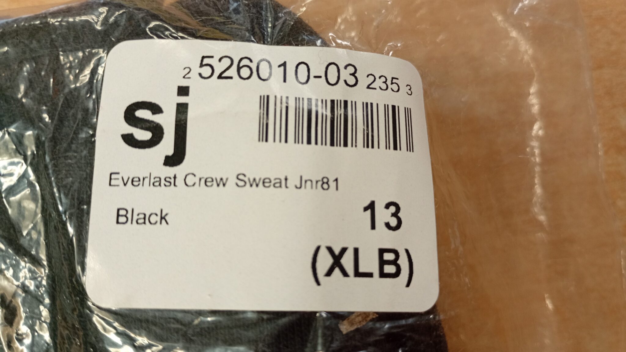 Bluza JUNIOR EVERLAST JNR81 czarna -Komis MADEJ Dębica - obrazek 3