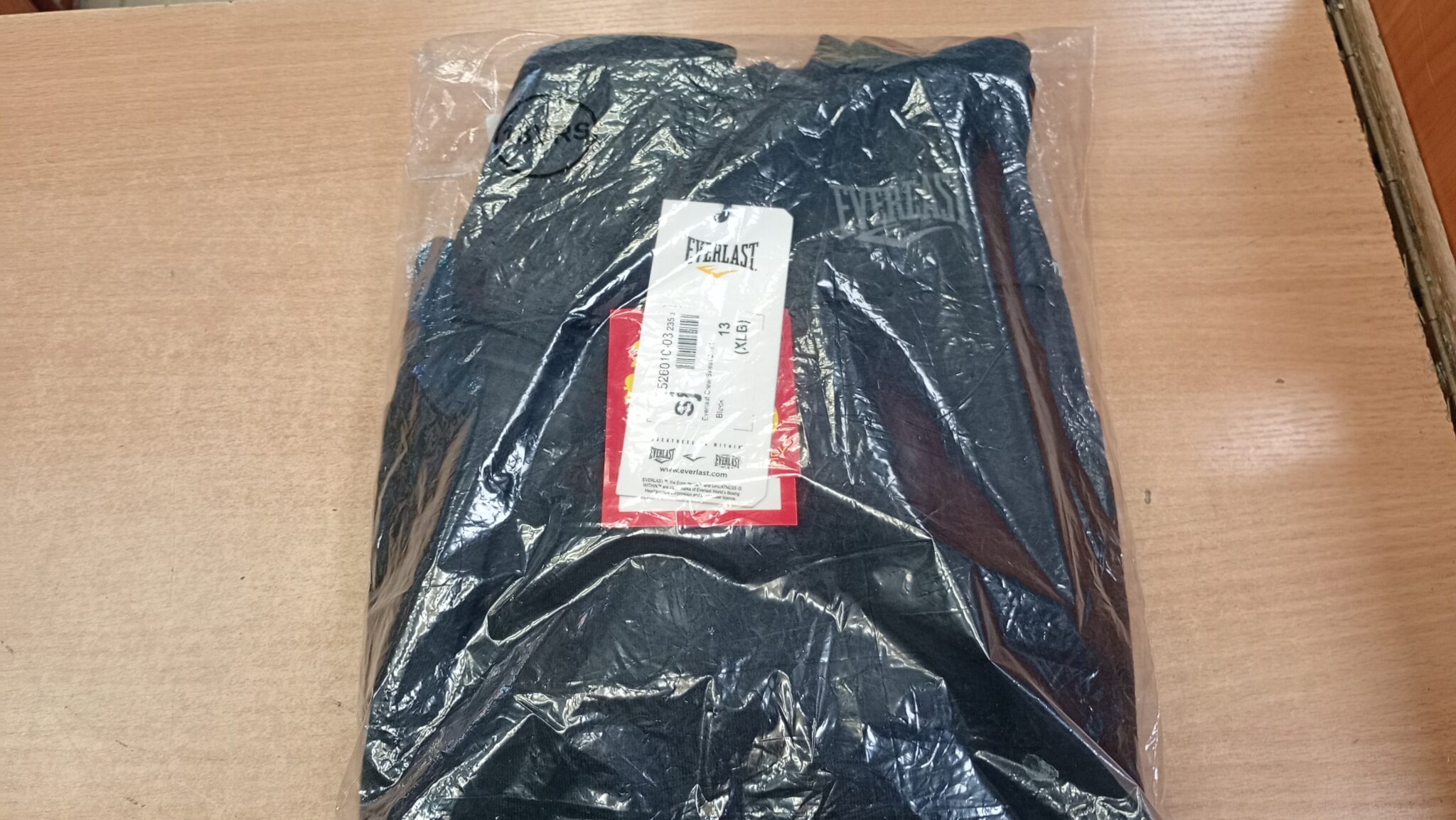 Bluza JUNIOR EVERLAST JNR81 czarna -Komis MADEJ Dębica