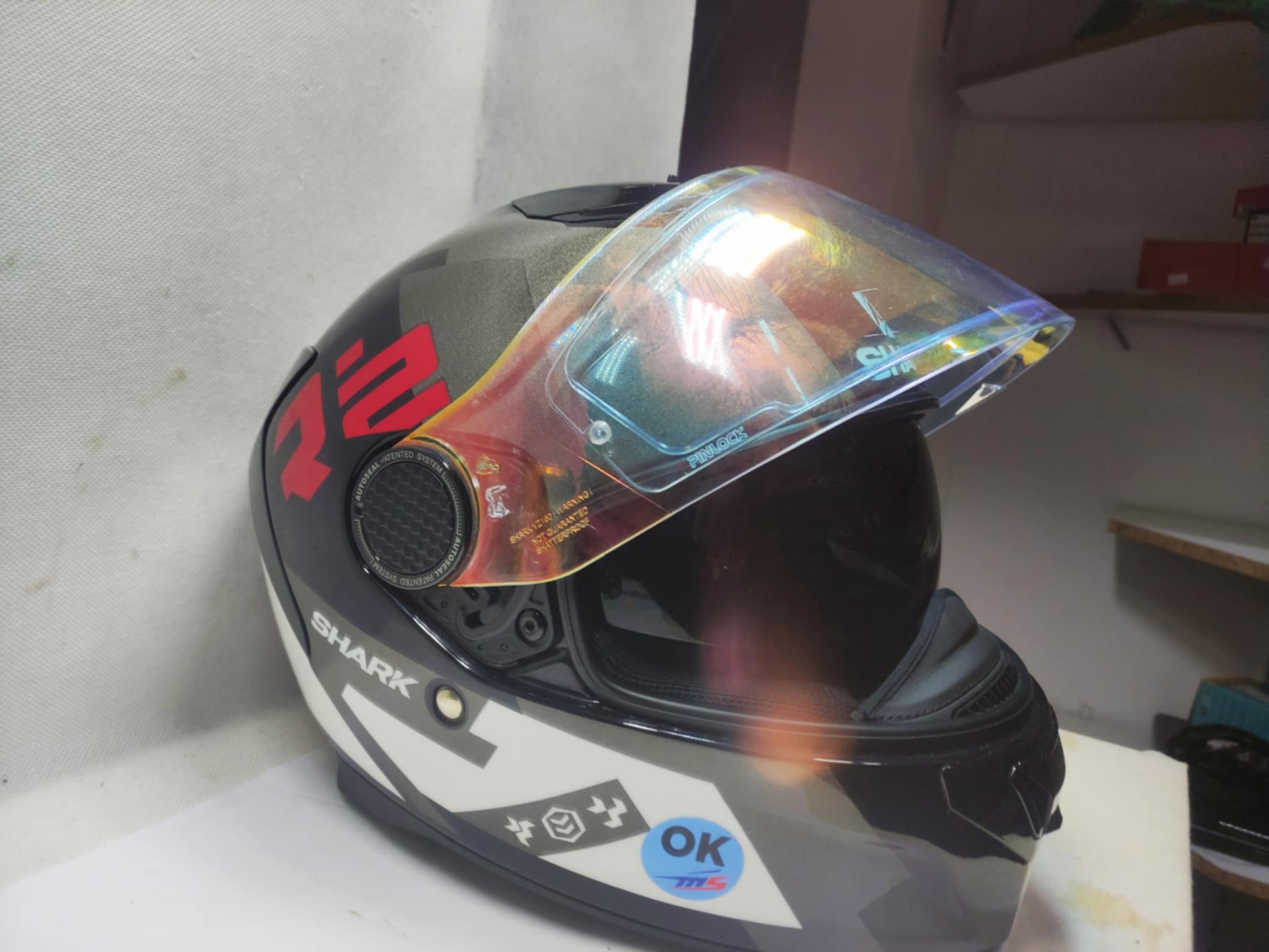 Kask motocyklowy SHARK SPARTAN rozm. XS Komis Krosno Betleja - obrazek 4