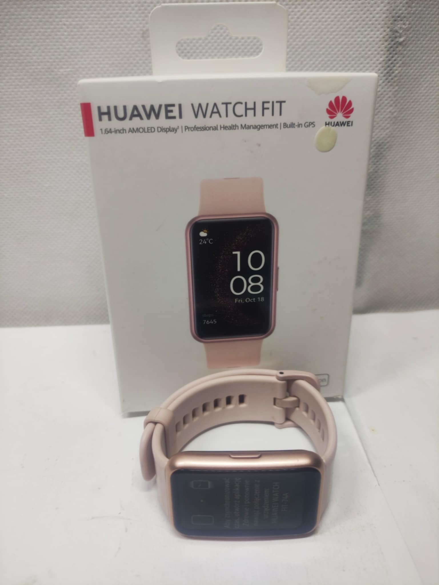 Smartwatch HUAWEI Watch Fit Special Edit. Różowy Komis Krosno Betleja