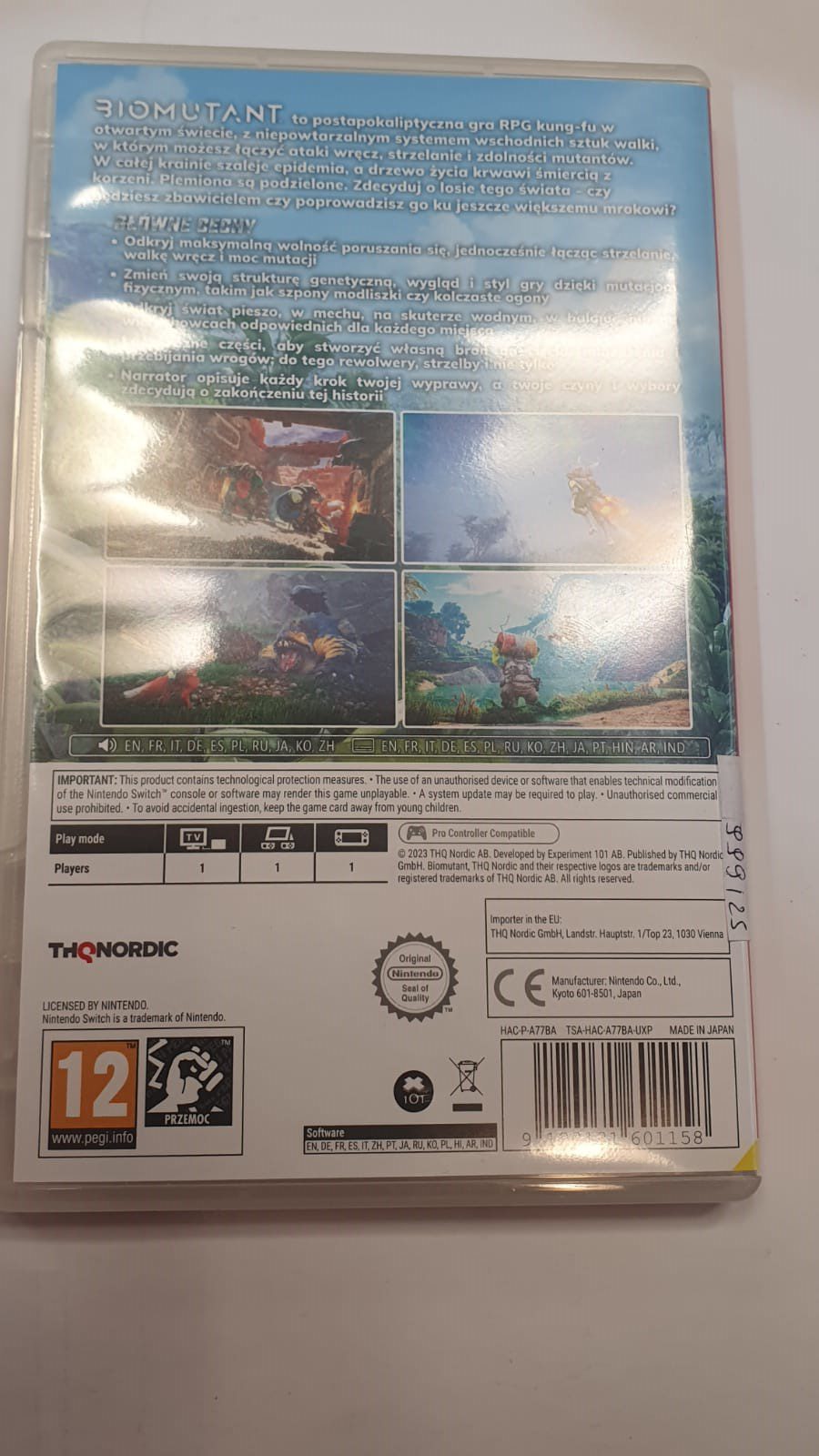 Gra Nintendo Switch BIOMUTANT - Madej Gorlice Mickiewicza - - obrazek 4