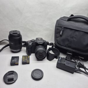 Panasonic Lumix DMC-G6 14-42 i 45-200 akcesoria; Komis Jasło Igielna
