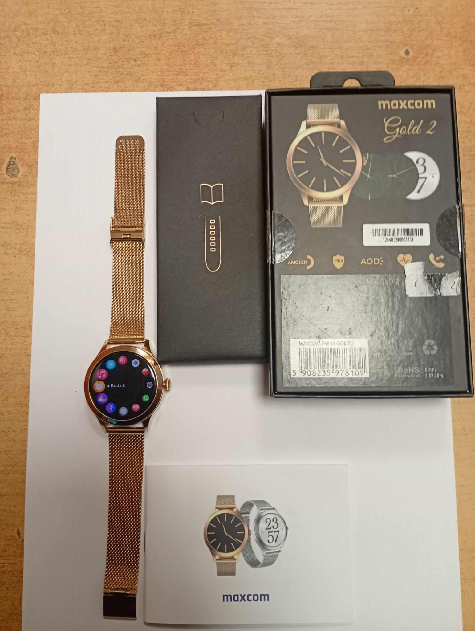 Smartwatch MAXCOM FW44 GOLD 2 Komis Krosno Betleja