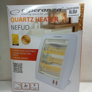Grzejnik kwarcowy Esperanza NEFUD 400W/800W (EHH010) Komis Madej Krosno Lewakowskiego