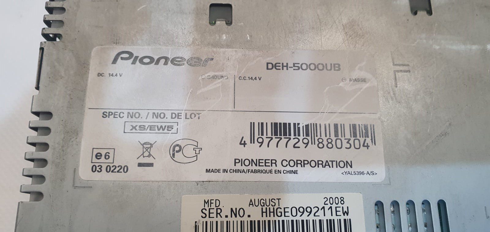 Radio samochodowe Pioneer DEH5000 UB - Madej Gorlice Mickiewicza - - obrazek 3
