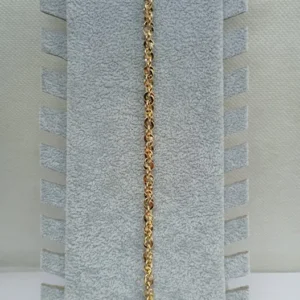 Złota, nowa bransoletka pr.585, dł.19 cm, w. 4,17 g Komis Madej Krosno Lewakowskiego