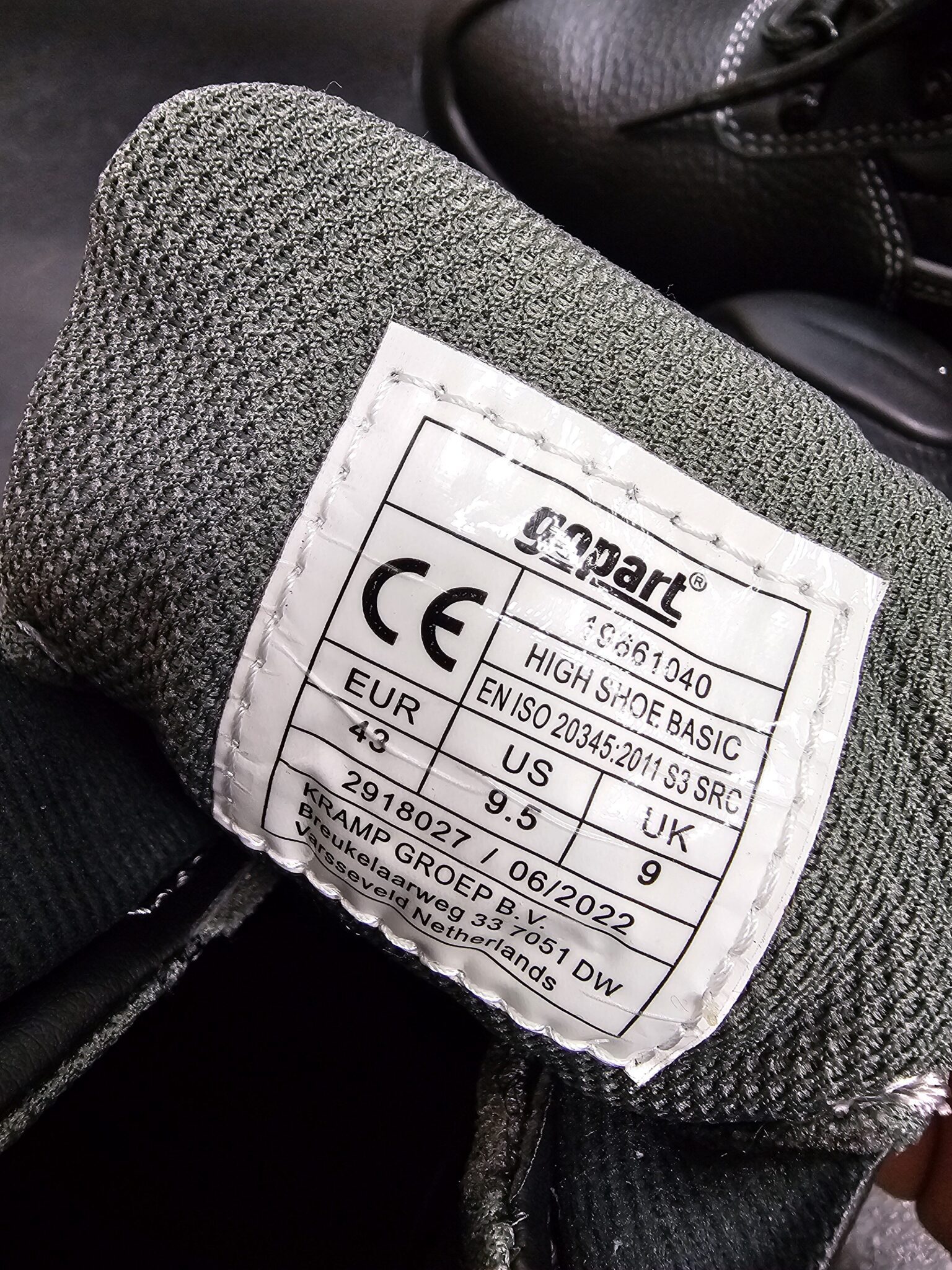Buty Robocze GoPart * R43 * NOWE * Komis Madej Gorlice - obrazek 4