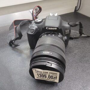 Aparat Cyfrowy Canon EOS 2000D + 18-135mm * Komis Madej Gorlice