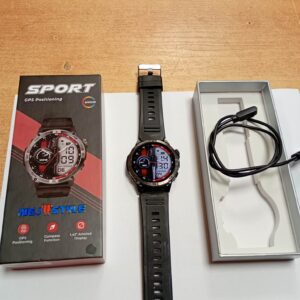 Smartwatch Nej Style Sport HK08 GPS AMOLED Gwarancja do 18.09.27! Komis Krosno Betleja