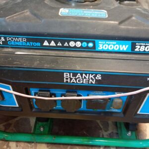 Agregat prądotwórczy Black&Hagen TTD-PG4000-L Komis Krosno Betleja