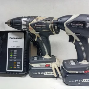 Wkrętarka Panasonic EY 7441 + Panasonic EY 7546 + Ładowarka EY0L81 Komis Madej Krosno Lewakowskiego