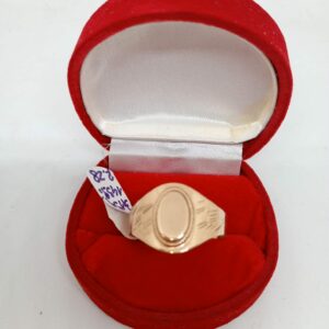 Złoty sygnet p.585, rozmiar 28, waga 3,19 g Komis Krosno Betleja