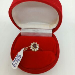 Złoty pierścionek p.585, rozmiar 22, waga 2,22 g Komis Krosno Betleja