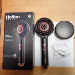 Masażer do skóry głowy Hoffen Expert, akumulatorowy, 3 tryby, NOWY! Komis Krosno Betleja