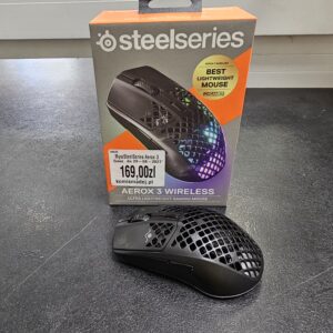 Mysz Gamingowa SteelSeries Aerox 3 Wireless * Gwarancja * Komis Madej