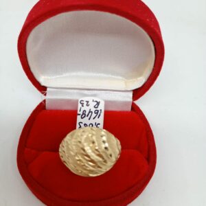 Złoty pierścionek p.585, rozmiar 23, waga 3,68 g Komis Krosno Betleja