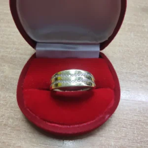 Pierścionek złoty 375 waga 2,44g rozmiar 20 Komis Madej Tarnów