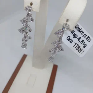 Kolczyki Srebrne pr.925. *NOWE*. KOMIS MADEJ