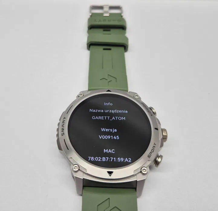 Smartwatch Garett Atom, gwarancja, Komis Jasło Czackiego - obrazek 5