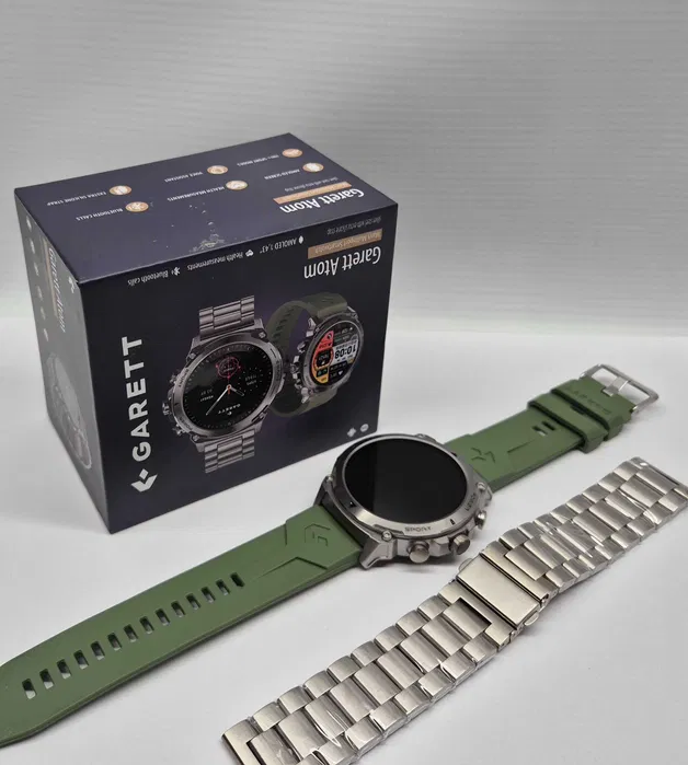Smartwatch Garett Atom, gwarancja, Komis Jasło Czackiego