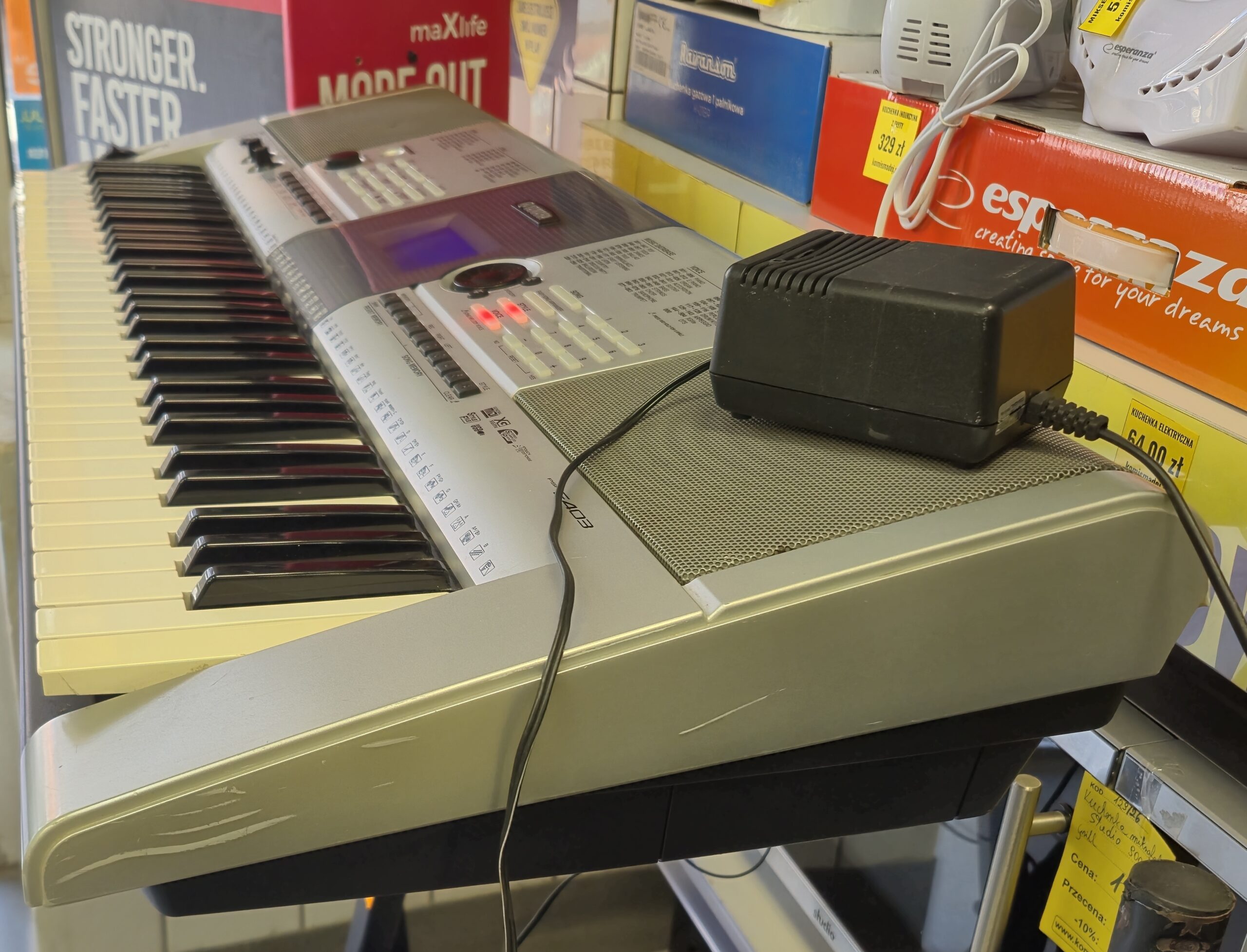 Keyboard Yamaha PSR-E403 Jasło Igielna - obrazek 5