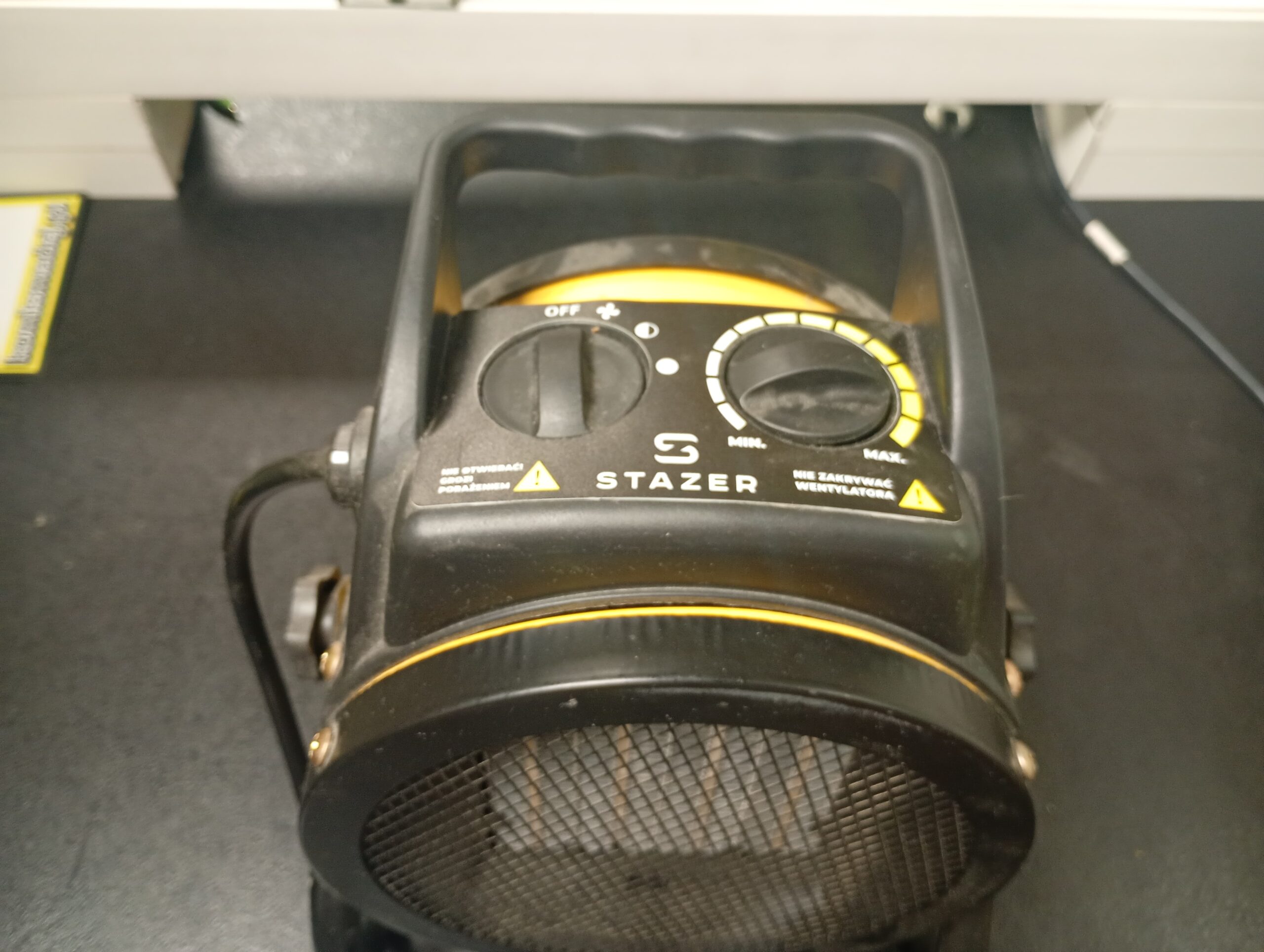 Nagrzewnica elektryczna 2kW STAZER -Komis MADEJ Dębica - obrazek 2