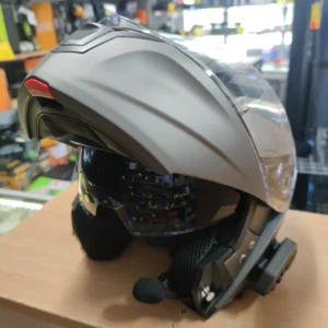 Kask motocyklowy Blexx YA-967 z interkomem bezprzewodowym Y12 – rozmiar L, stan idealny - komis Madej Tarnów