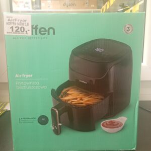 Frytkownica beztłuszczowa AIR FRYER Hoffen 1400 W 3,8 l -Komis MADEJ Dębica
