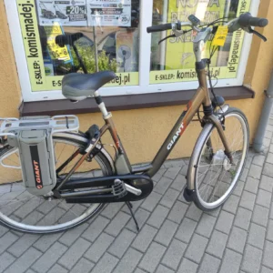 Rower miejski elektryczny GIANT TWIST – dwie baterie - koła 28" - komfortowy i niezawodny - komis Madej Tarnów