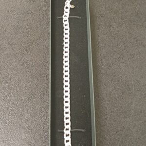 Srebrna bransoleta pr.925 19.80g dł.19cm szer.6mm-Komis MADEJ Dębica