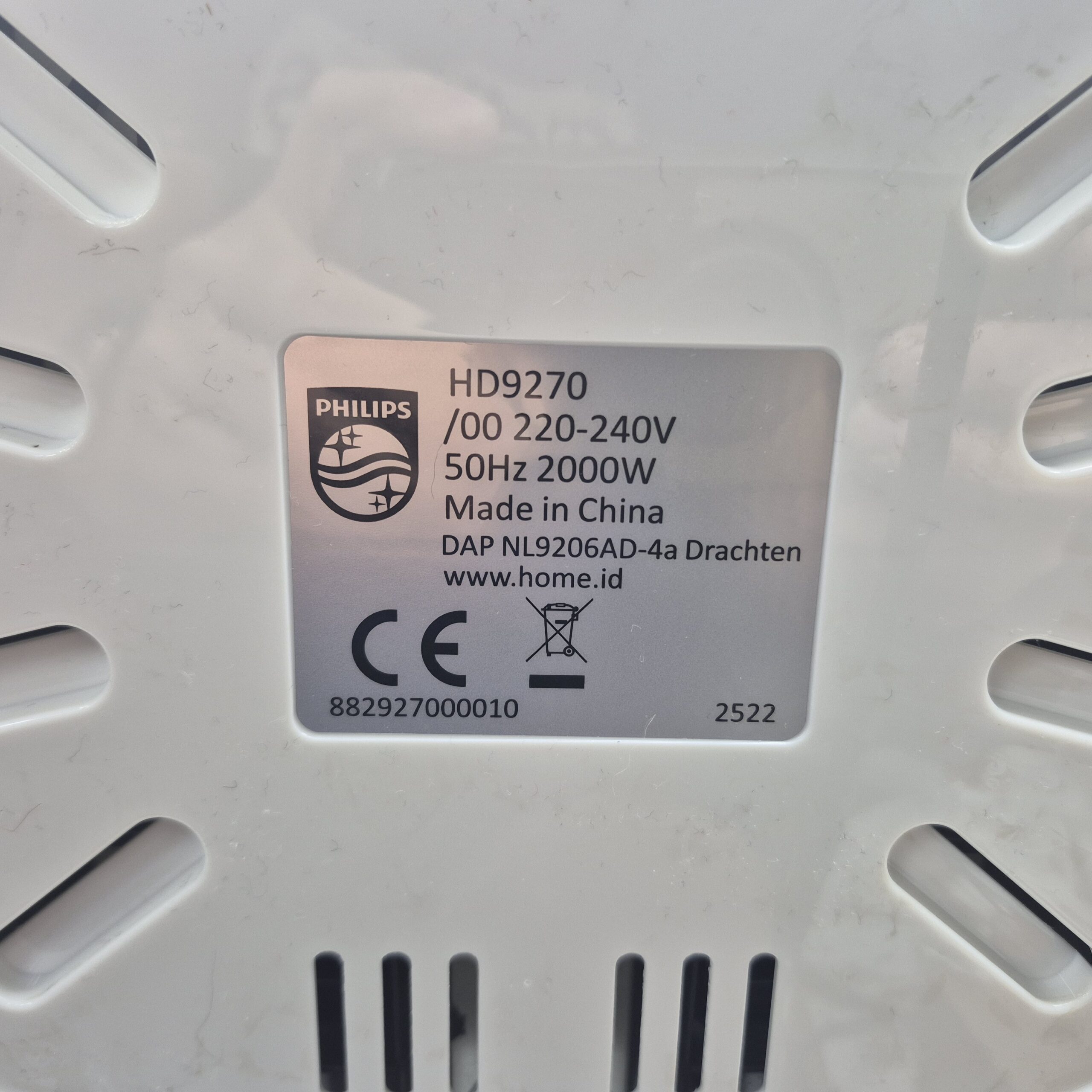 Frytkownica beztłuszczowa Philips OVU XL HD9270 2000W Jasło Igielna - obrazek 7