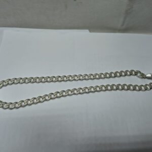 Srebrny łańcuch p.925, długość 58 cm, waga 108,45 g JAK NOWY! Komis Krosno Betleja