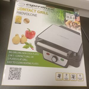 Grill Elektryczny 2w1 Esperanza 2000W-Komis MADEJ Dębica