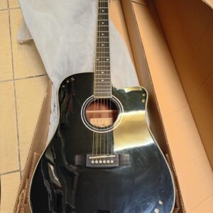 Gitara typu western z przetwornikiem HARLEY BENTON D-120CE BLACK -Komis MADEJ Dębica