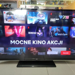 Telewizor JVC LT-49C870(B) 49" 4K Smart TV – sprawny, YouTube i Netflix, pilot zamiennik | komis Madej Tarnów
