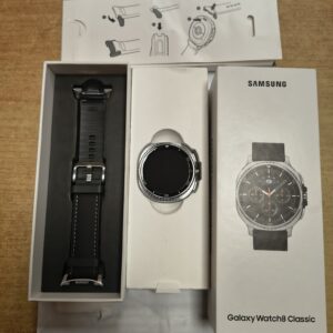 Smartwatch SAMSUNG Galaxy Watch 8 Classic SM-L505FZ 46mm LTE Czarny NOWY! GWARANCJA DO 24.04.2028! Komis Krosno Betleja