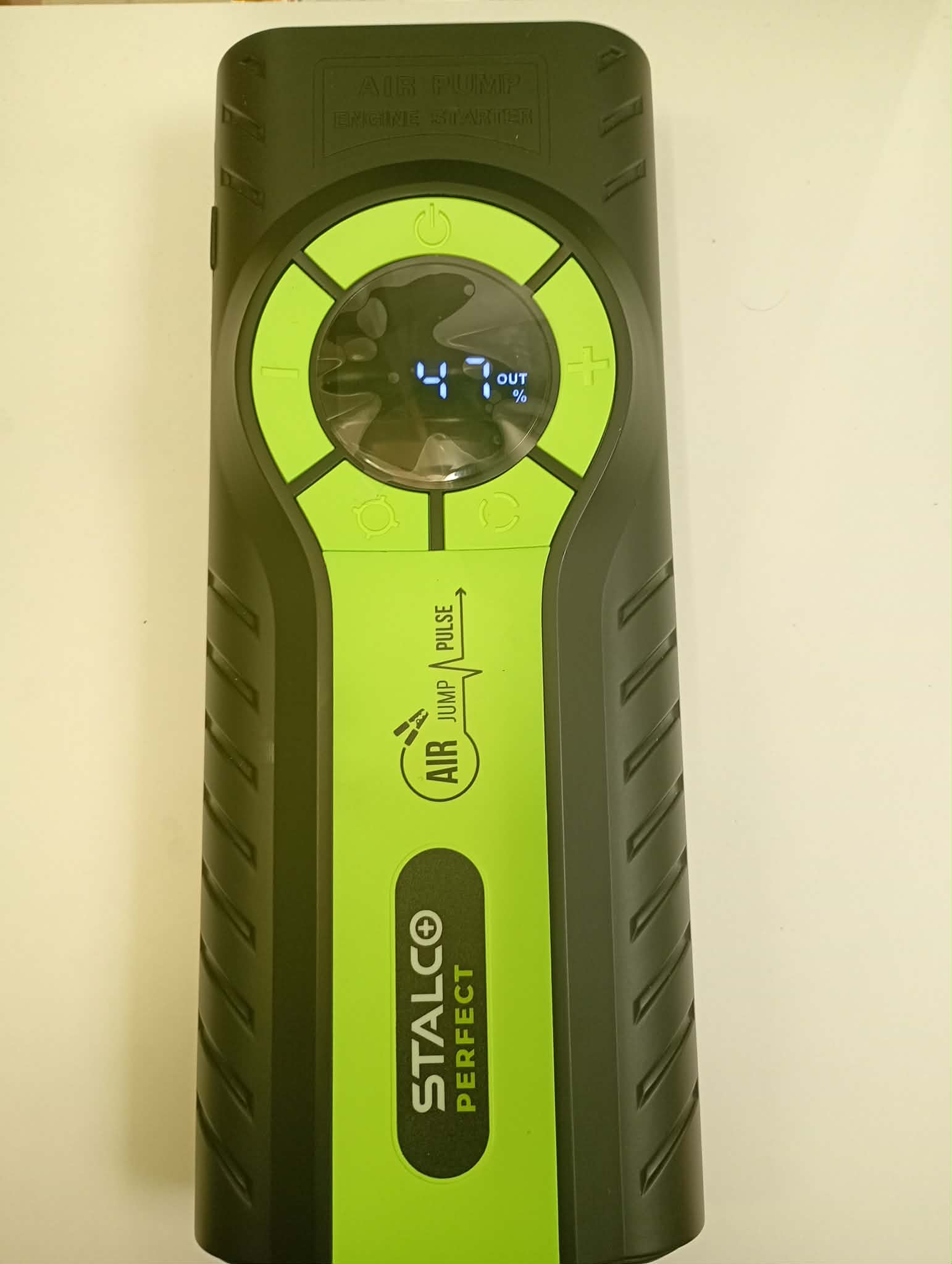 ROZRUSZNIK SAMOCHODOWY Z KOMPRESOREM JUMPPULSE POWERBANK 12000 mAh STALCO Debica