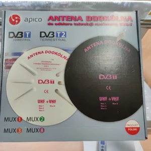 Antena DVB-T2 LXDVBT45 – aktywna antena dookólna zewnętrzna | komis Madej Tarnów