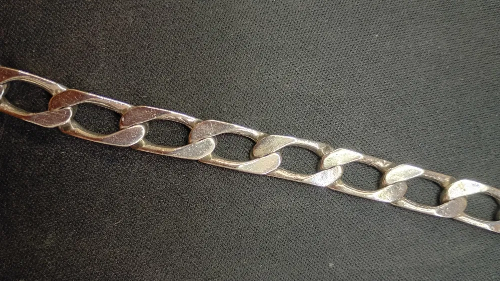 Srebrna bransoletka 925 19,97g 21cm Komis Madej Tarnów - obrazek 4