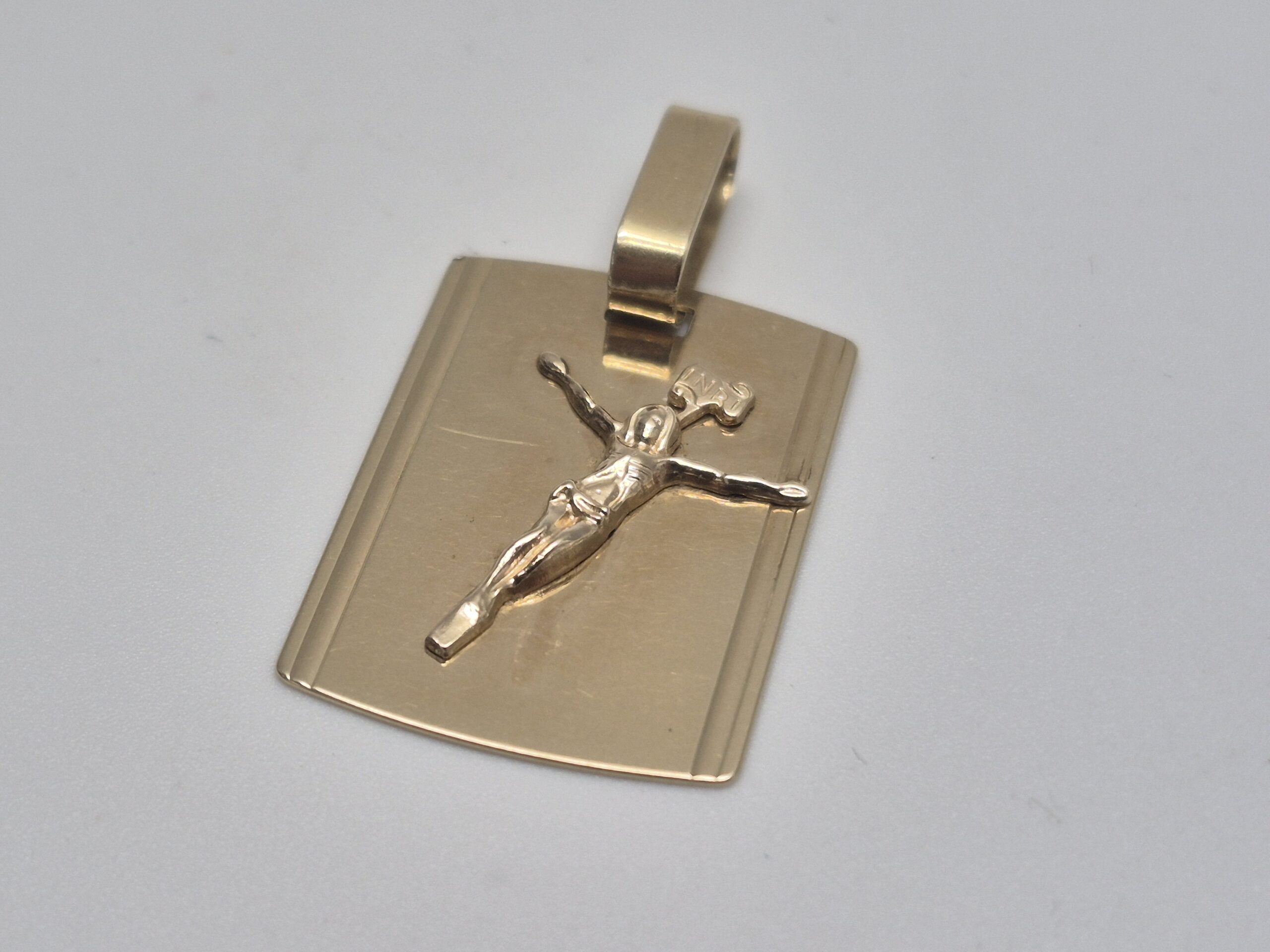 Złota zawieszka, krzyżyk 2,74g 585 14k; Komis Jasło Igielna - obrazek 2