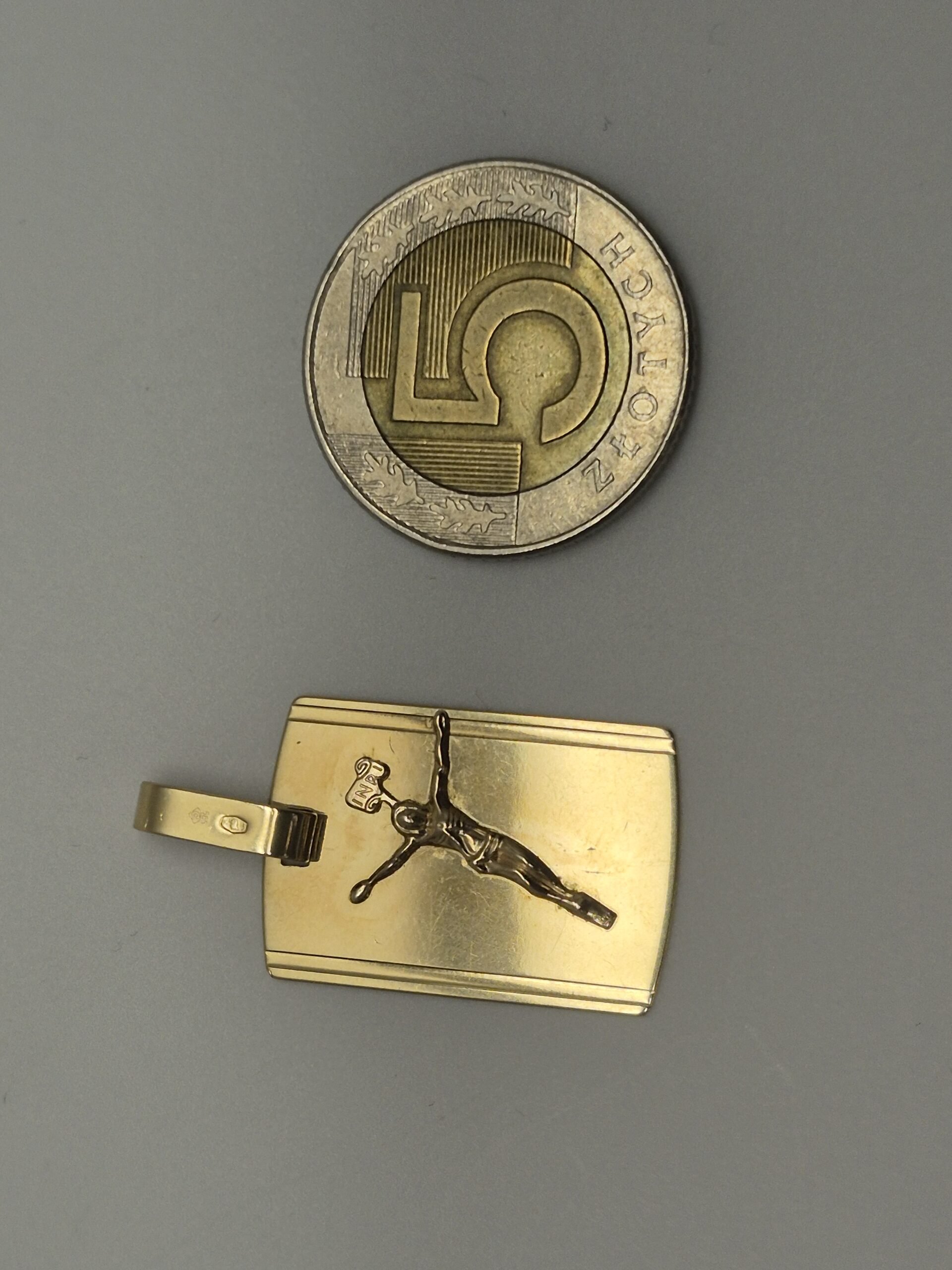 Złota zawieszka, krzyżyk 2,74g 585 14k; Komis Jasło Igielna - obrazek 6