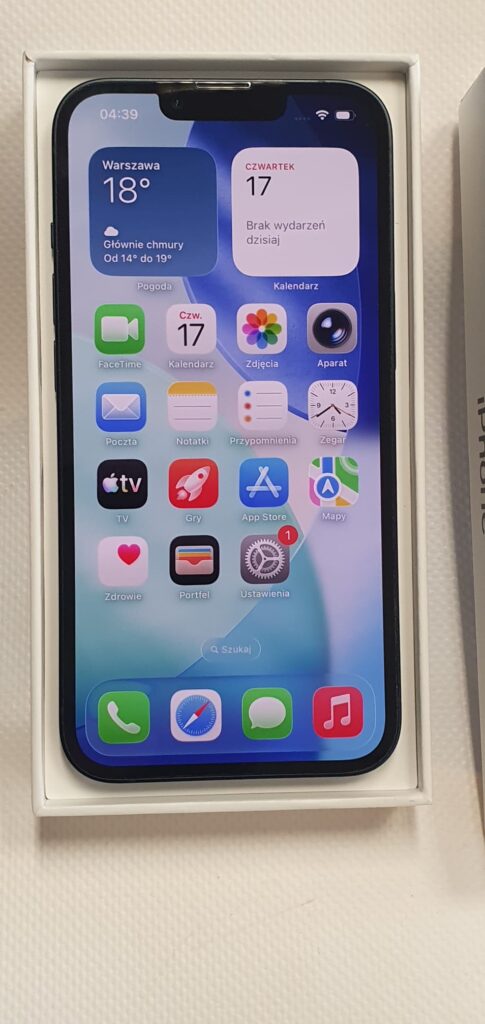 Telefon komórkowy iPhone 13 128 GB - Madej Gorlice Mickiewicza -